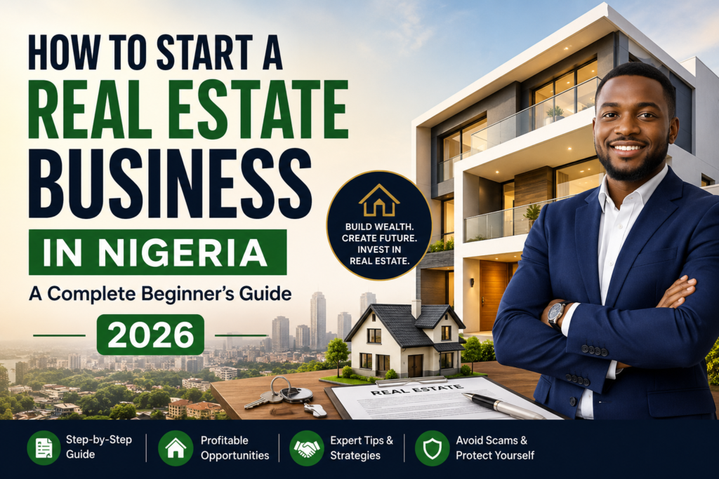 How to Start a Real Estate Business in Nigeria: A Complete Beginner’s Guide (2026)