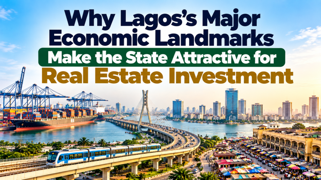 Why Lagos’s Major Economic Landmarks Make the State Attractive for Real Estate Investment