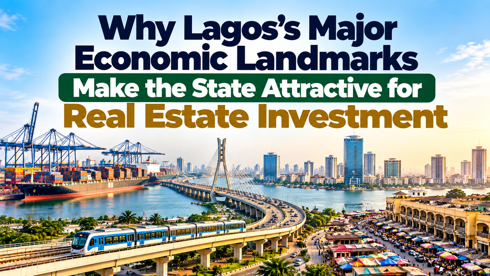 Why Lagos’s Major Economic Landmarks Make the State Attractive for Real Estate Investment