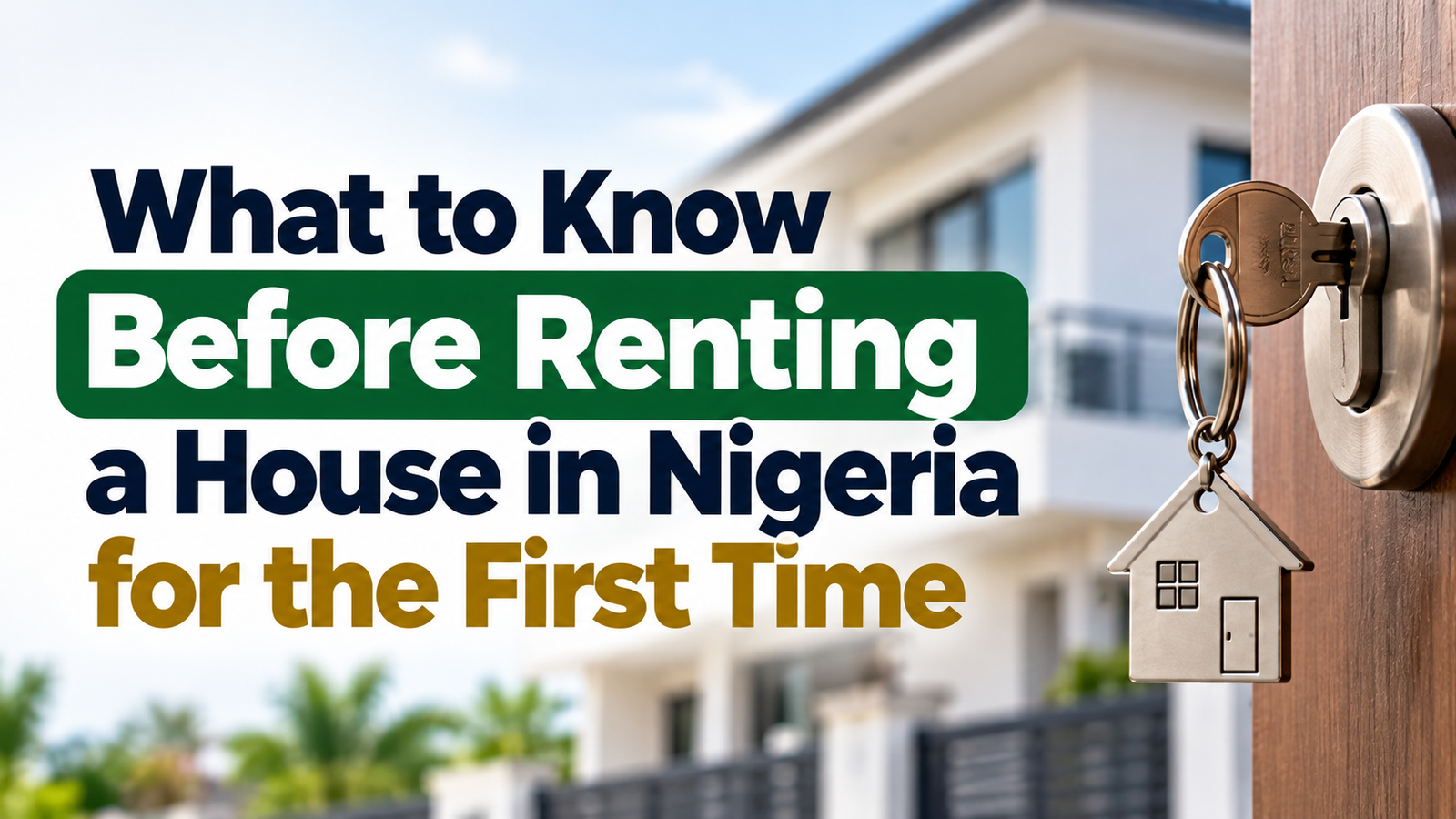 What to Know Before Renting a House in Nigeria for the First Time