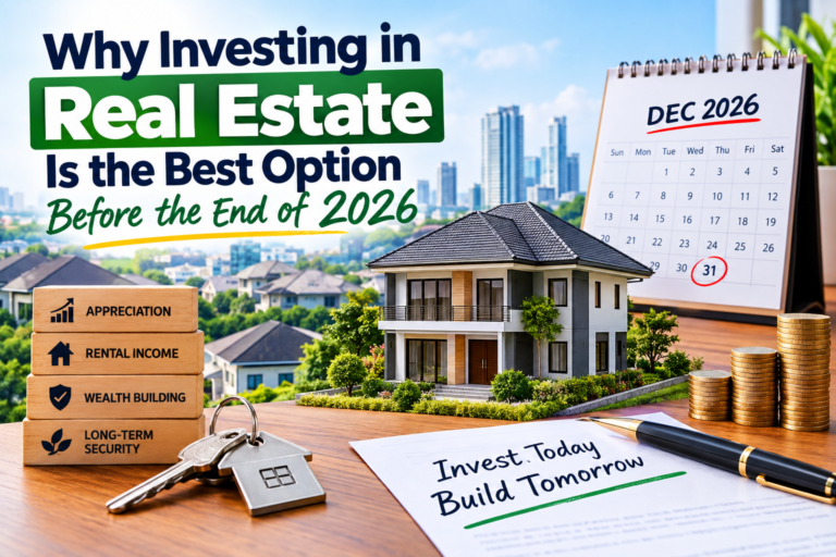 Why Investing in Real Estate Is a Smart Option Before the End of 2026